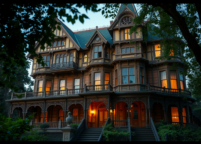 The Enigmatic Winchester Mystery House: A Haunted Mansion Built to Ward Off Spirits?