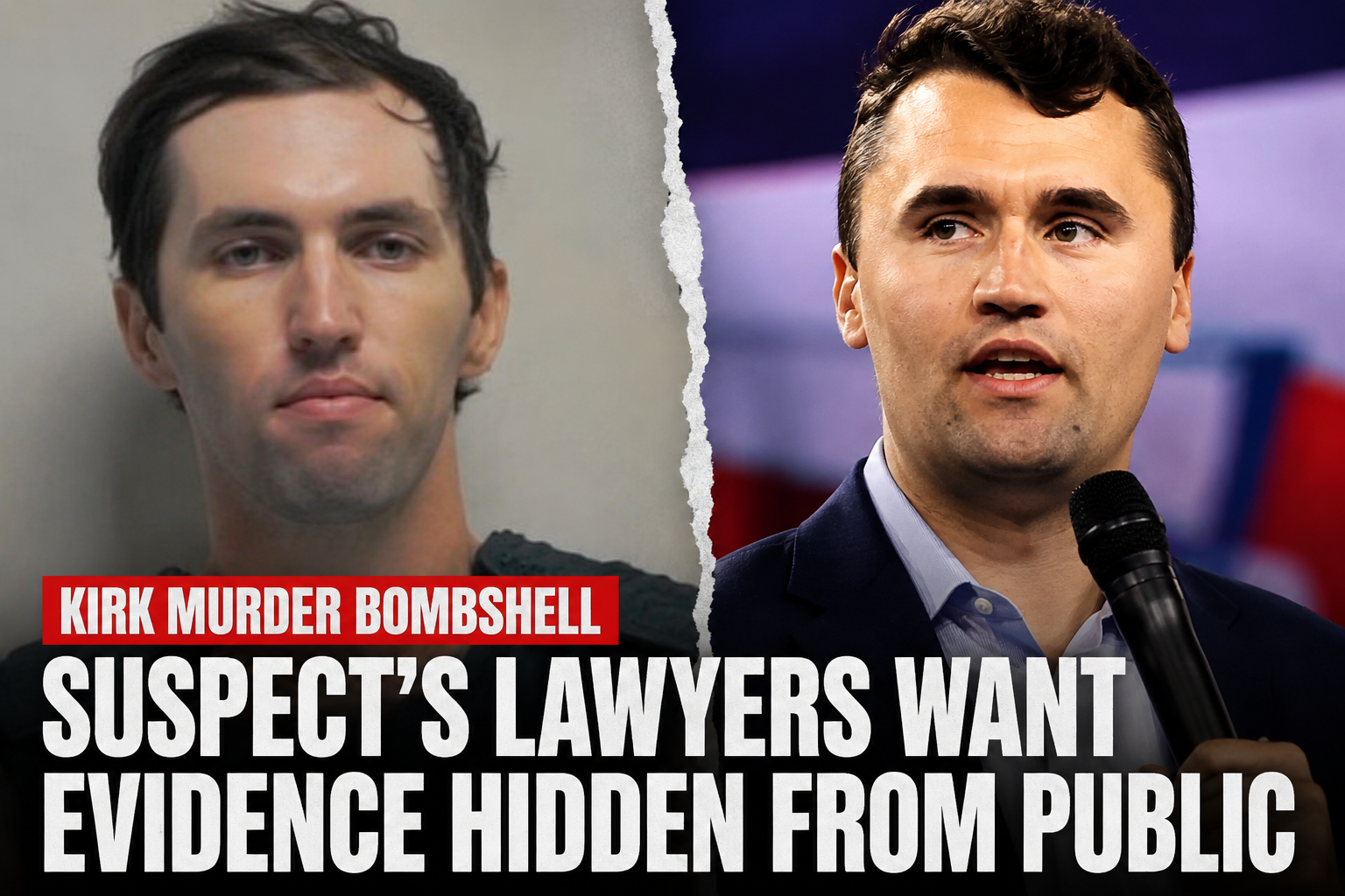 Charlie Kirk Murder Suspect Fights to Keep Explosive Evidence Hidden From Public