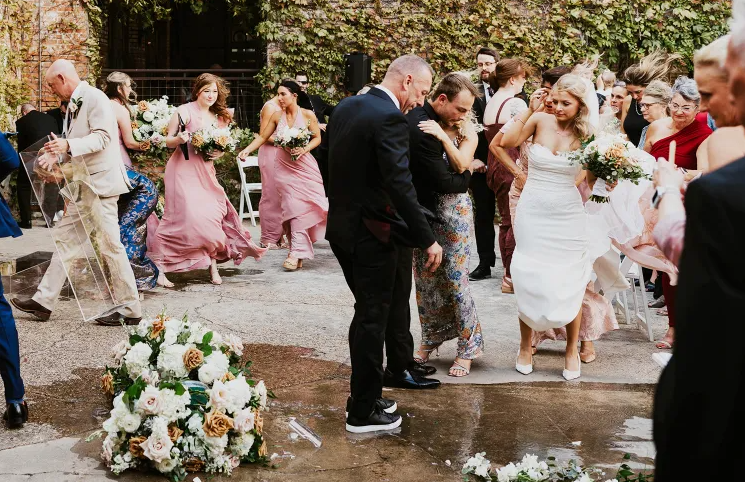 Wedding Turns Chaotic as Sudden Windstorm Leaves Maid of Honor Badly Injured